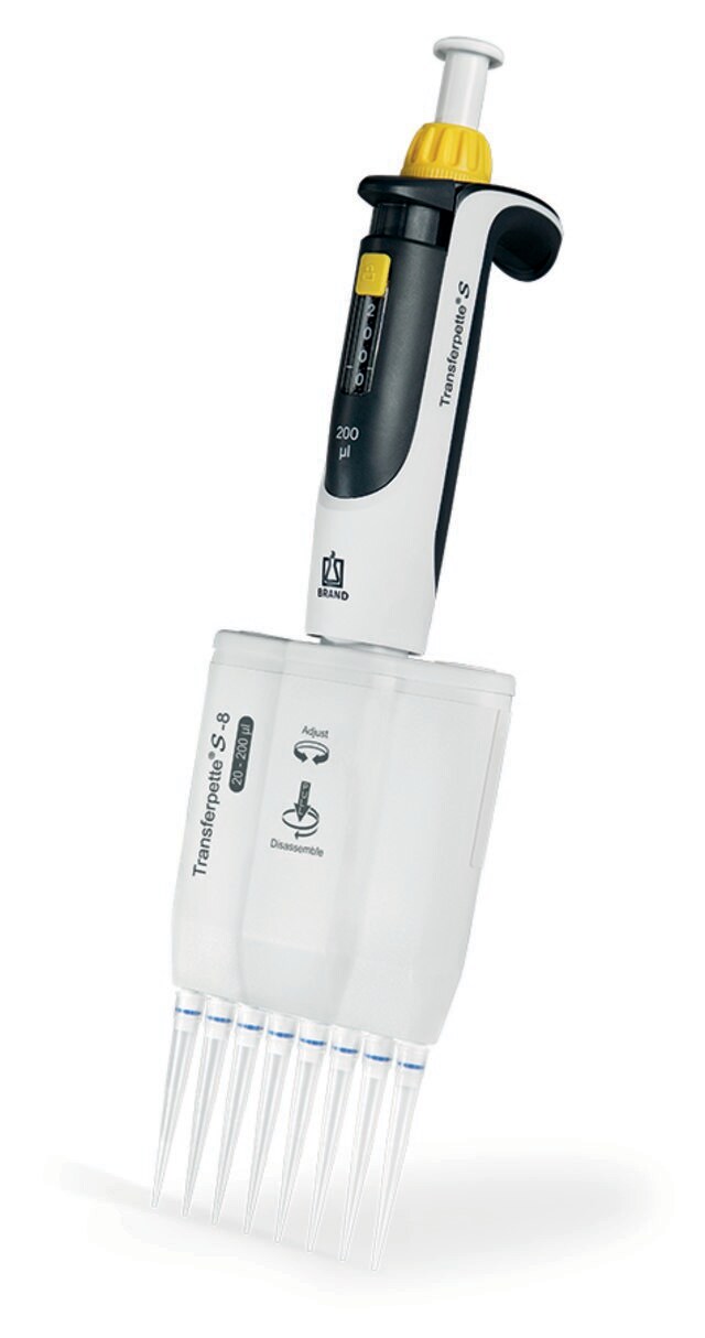 BRAND® Transferpette® S Multichannel Pipette